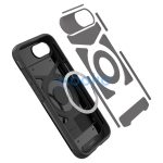 Spigen Slim Armor MagFit Apple iPhone 17e / iPhone 16e tok, MagSafe, fekete