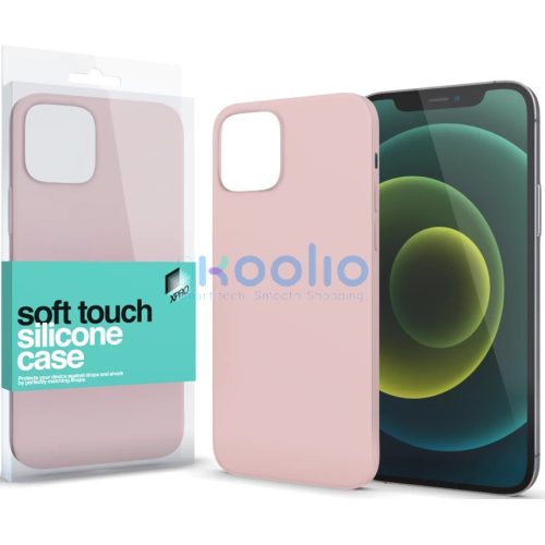 Xprotector Soft Touch Slim Apple iPhone 17e / iPhone 16e szilikon tok, rózsaszín