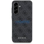 Guess 4G Metal Gold Logo Samsung Galaxy A36 kemény hátlap tok, fekete
