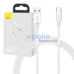 Baseus Superior Series USB-USB-C kábel, 66 W, 1m fehér