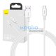 Baseus Superior Series USB-USB-C kábel, 66 W, 1m fehér
