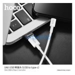 Hoco UA6 OTG adapter USB-A - USB-C, fekete