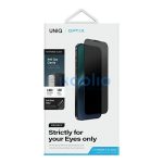 Uniq Optix Privacy Apple iPhone 15 Plus / iPhone 16 Plus tempered glass kijelzővédő üvegfólia
