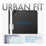 Spigen Urban Fit Apple iPad Air 11" (2024 / 2025 / 2026) / iPad Air 10.9" (2022 / 2020) tok, fekete