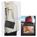 Tech-Protect Solid360 Samsung Galaxy A9+ tablet tok kitámasztóval, fekete