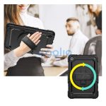 Tech-Protect Solid360 Samsung Galaxy A9+ tablet tok kitámasztóval, fekete