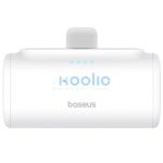 Baseus Compact powerbank / külső akkumulátor USB-C csatlakozóval, 5000mAh, PD, 20W, fehér