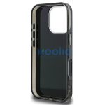 Karl Lagerfeld IML Aquarelle Karl iPhone 16 Pro hátlap tok, fekete