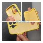 2mm Honor 400 szilikon hátlap tok, sárga