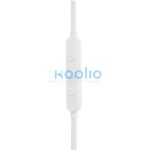 JBL Tune 310C Vezetékes fülhallgató mikrofonnal, USB-C, fehér