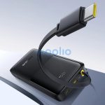 Baseus Bipow 2 Powerbank / külső akkumulátor, USB-C / USB-A port, QC + PD. 20000mAh, 20W, fekete