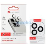 Forcell Samsung Galaxy S25 Ultra tempered glass kamera védő üvegfólia, titanium white silver (fehér)