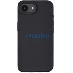 Tactical Magforce Beaver iPhone 17e / iPhone 16e prémium szilikon tok kameravédő peremmel, fekete