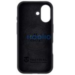 Tactical Beaver Apple iPhone 17 prémium szilikon tok kameravédő peremmel, fekete