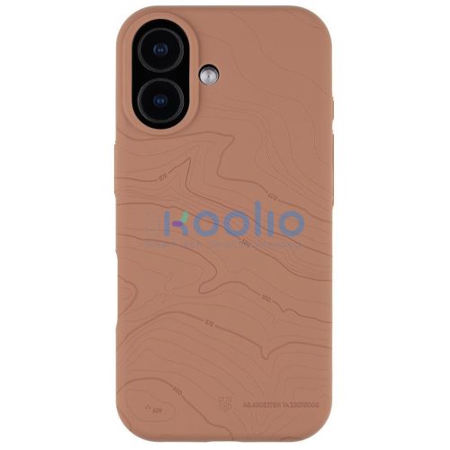 Tactical Beaver Apple iPhone 17 prémium szilikon tok kameravédő peremmel, barna