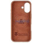 Tactical Beaver Apple iPhone 17 prémium szilikon tok kameravédő peremmel, barna