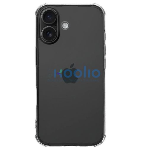 Tactical TPU Plyo Apple iPhone 17 hátlap tok, átlátszó