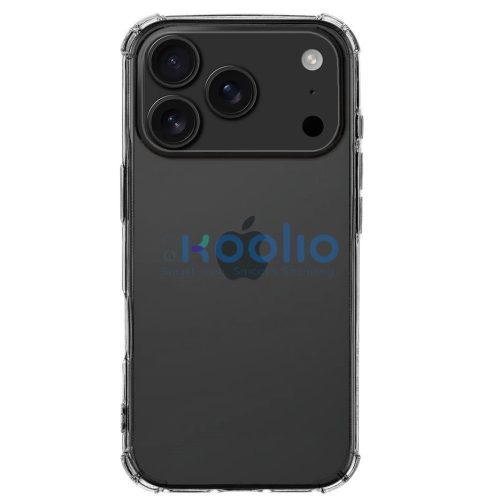 Tactical TPU Plyo Apple iPhone 17 Pro hátlap tok, átlátszó