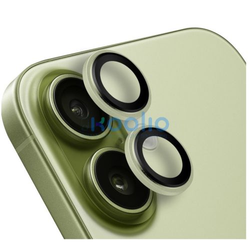 OBAL:ME Apple iPhone 17 tempered glass kamera védő üvegfólia, zöld