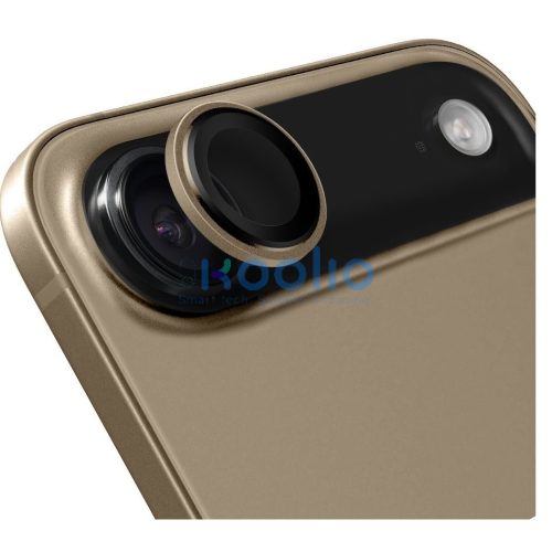 OBAL:ME Apple iPhone Air (2025) tempered glass kamera védő üvegfólia, arany