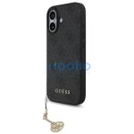 Guess 4G Charm Apple iPhone 17 Tone on Tone hátlap tok, szürke