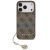 Guess 4G Charm Apple iPhone 17 Pro Max Tone on Tone hátlap tok, barna