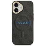 Guess 4G Charm Apple iPhone 17 MagSafe hátlap tok, fekete