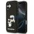 Karl Lagerfeld 3D Rubber Karl and Choupette Apple iPhone 17 hátlap tok, fekete