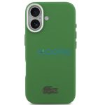Lacoste Iconic Petit Pique Metal Logo Apple iPhone 17 MagSafe tok, zöld