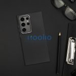 Frame Samsung Galaxy A17 közepesen ütésálló tok kameravédő kerettel, fekete