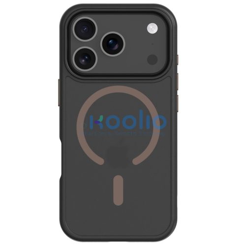 Tactical MagForce Hyperstealth 2.0 Apple iPhone 17 Pro MagSafe hátlap tok, fekete/barna