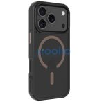 Tactical MagForce Hyperstealth 2.0 Apple iPhone 17 Pro MagSafe hátlap tok, fekete/barna