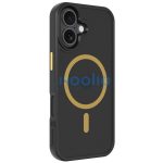 Tactical MagForce Hyperstealth 2.0 Apple iPhone 17 MagSafe hátlap tok, fekete/sárga