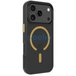 Tactical MagForce Hyperstealth 2.0 Apple iPhone 17 Pro Max MagSafe hátlap tok, fekete/sárga