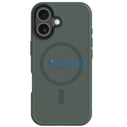 Tactical MagForce Hyperstealth Apple iPhone 17 MagSafe tok, áttetsző/zöld