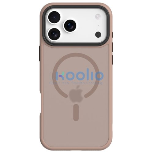 Tactical MagForce Hyperstealth Apple iPhone 17 Pro Max MagSafe tok, áttetsző/barna