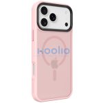 Tactical MagForce Hyperstealth Apple iPhone 17 Pro MagSafe tok, áttetsző/rózsaszín