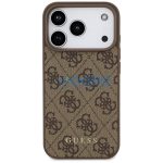Guess 4G Classic Apple iPhone 17 Pro hátlap tok, barna