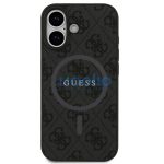 Guess 4G Ring Classic Logo Apple iPhone 17 MagSafe hátlap tok, fekete