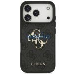 Guess 4G Big Logo Apple iPhone 17 Pro hátlap tok, fekete