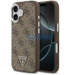 Guess 4G Triangle Logo Apple iPhone 17 MagSafe hátlap tok, barna