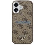 Guess 4G Triangle Logo Apple iPhone 17 MagSafe hátlap tok, barna