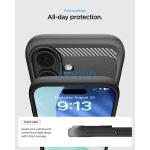 Spigen Rugged Armor MagFit Apple iPhone 17 tok, MagSafe, Matte Black, fekete