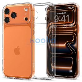  Spigen Ultra Hybrid Apple iPhone 17 Pro tok, Crystal Clear, átlátszó