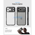 Spigen Ultra Hybrid Apple iPhone 17 Pro Max tok, Matte Black, fekete