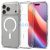 Spigen Ultra Hybrid Magfit Apple iPhone 17 Pro tok, MagSafe, Clear White, fehér