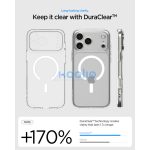 Spigen Ultra Hybrid Magfit Apple iPhone 17 Pro tok, MagSafe, Clear White, fehér