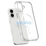 Spigen Ultra Hybrid Magfit Apple iPhone 17 tok, MagSafe, Clear White, fehér