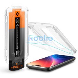   Spigen Glas.tR EZ Fit Pro HD Apple iPhone 17 Pro Max / 16 Pro Max tempered kijelzővédő fólia felhelyező kerettel (1db)