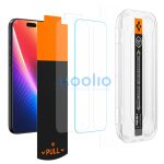 Spigen Glas.tR EZ Fit Pro HD Apple iPhone 17 Pro Max / 16 Pro Max tempered kijelzővédő fólia felhelyező kerettel (1db)